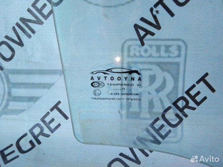 Стекло двери заднее правое Daewoo Nexia N150