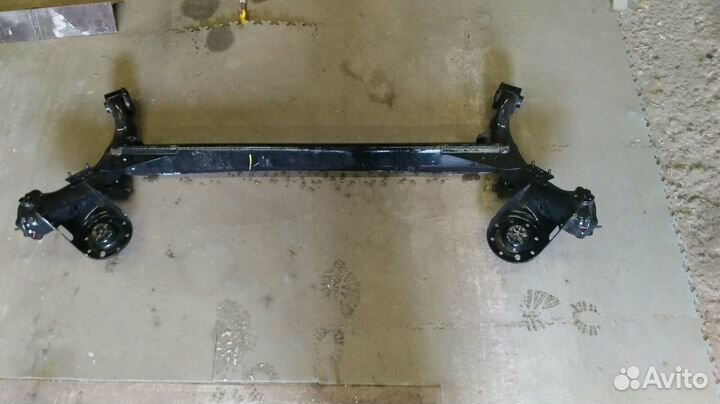 Задняя балка на kia rio 3