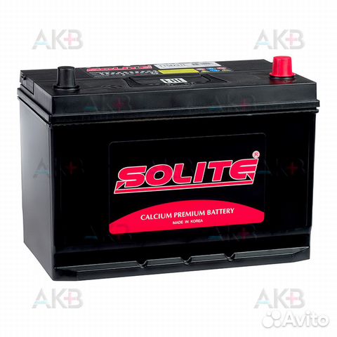 Аккумулятор автомобильный Solite 115D31L с бортико