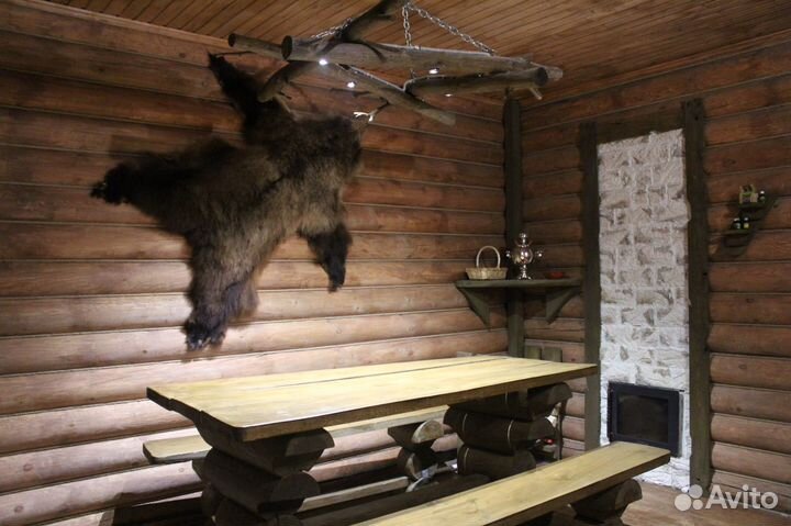 Баня на дровах