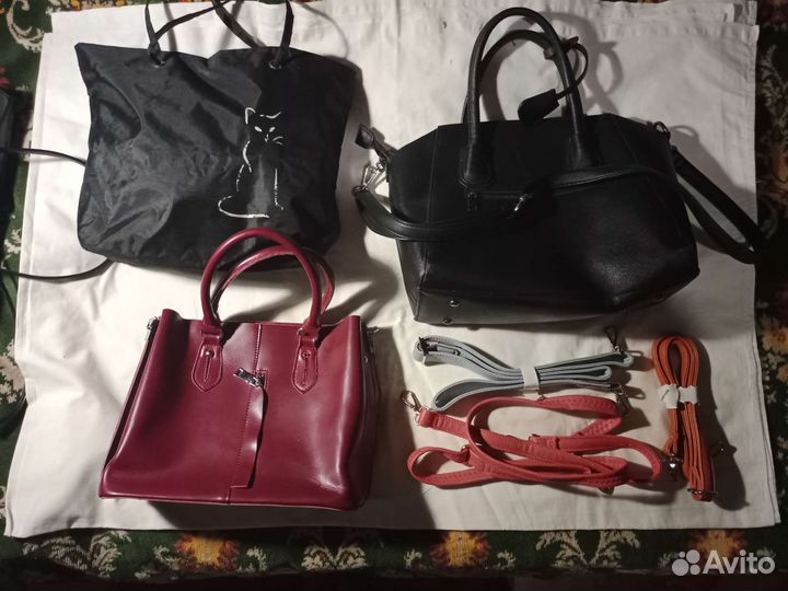 Ремни для сумок мужских женских детских разные б/у