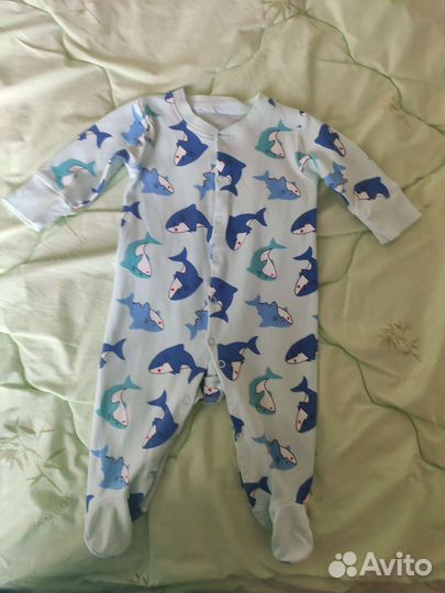 Детские вещи пакетом от 0 до 5 месяцев (10 шт)