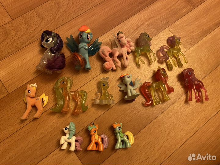 Игрушки поняшки из макдональдс и другие