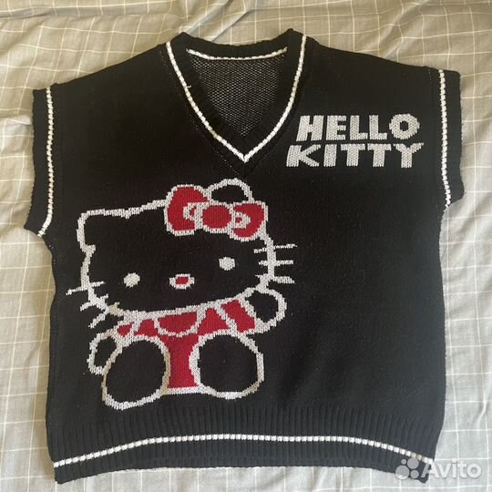 Жилетка женская оверсайз Hello Kitty