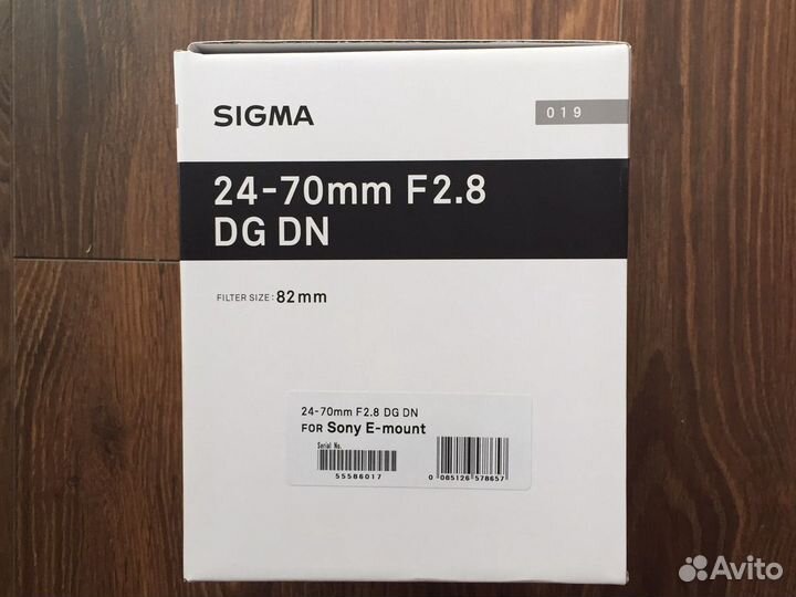 Sigma AF 24-70mm F2.8 DG DN ART Новые-Гарантия