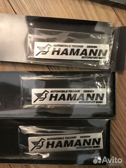 Шильдик Hamann