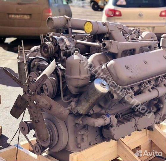 Двигатель ямз 7511 v8