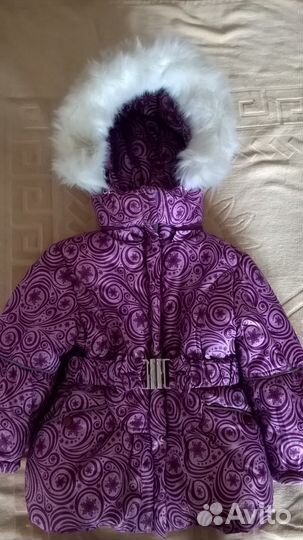 Зимний комплект д/дев. на рост 98-104 см