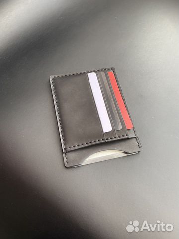 Картхолдер - кошелек из кожи под автодокументы