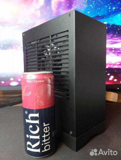 Игровой Мини-пк Ryzen 5 3500,Gtx 1660Ti, 512Gb M.2