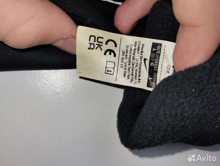 Перчатки nike hyperwarm