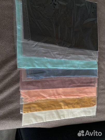 Палантин шарф платок бамбук хлопок