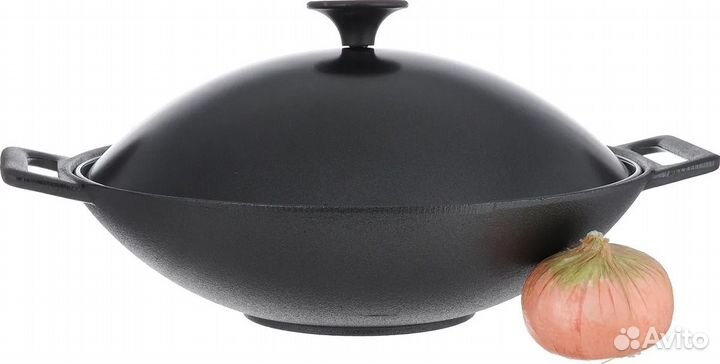 Новый Вок чугун сковорода казан Mallony 985042