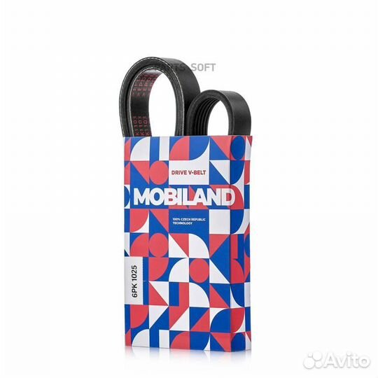 Mobiland 501261025 ремень генератора mobiland ваз