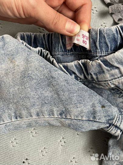 Пакет вещей 80 86 на девочку сарафан свитер джинсы