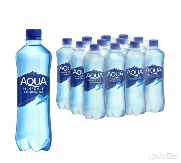 Минеральная вода Aqua Minerale газированная 500 мл