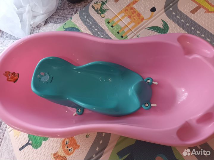 Ванночка для купания+горка