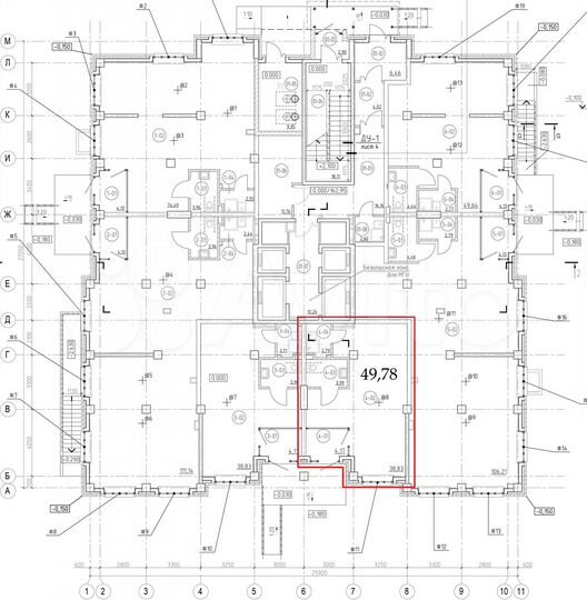 Свободного назначения, 50 м²