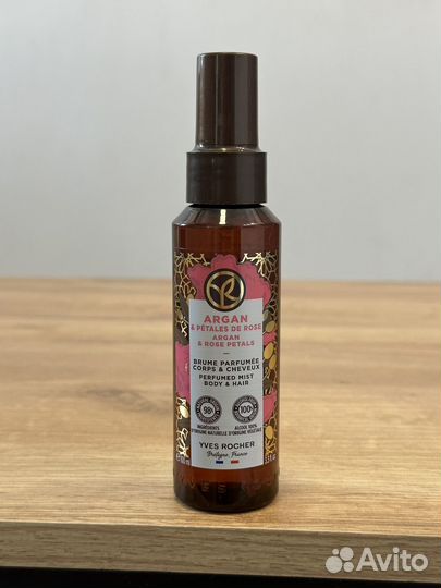 Парфюмированный спрей-мист для тела yves rocher