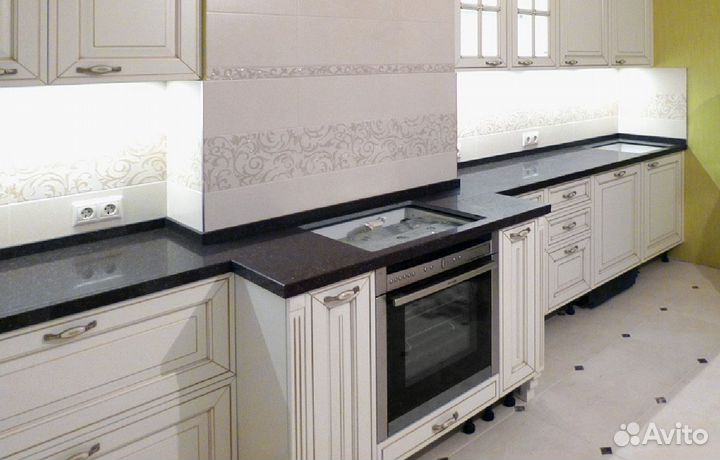 Замена кухонной столешницы на заказ