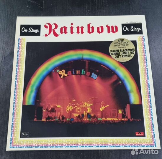 Rainbow On Stage LP оригинал Germany