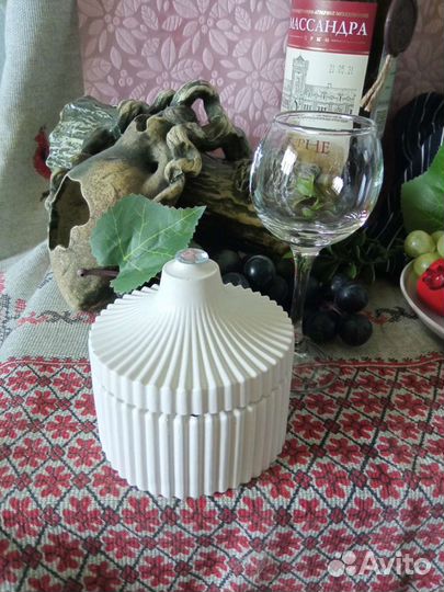 Шкатулка из гипса декор для дома