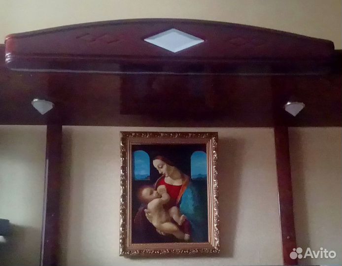 Мадонна Литта - картина холст масло