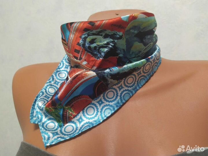 Шёлковые платки на шею
