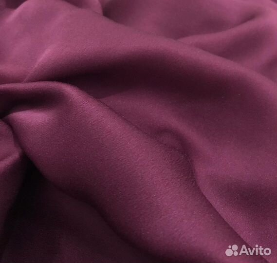 Ткань натуральный шелк крепдешин армани