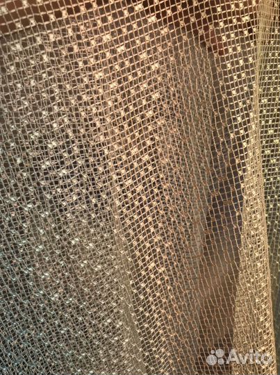 Тюль сетка разноцветная