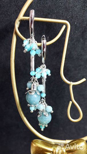 Комплект с амазонитом