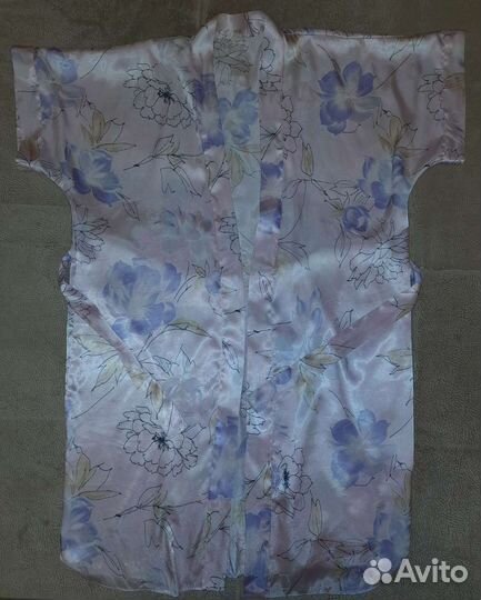 Шелковый халат