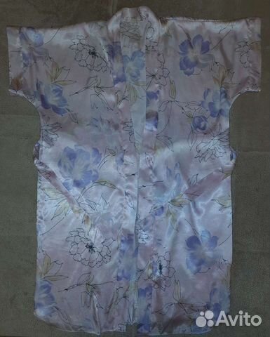 Шелковый халат