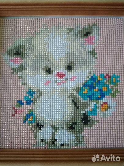 Картина. Алмазная мозаика. Готовая