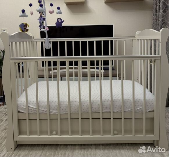 Кроватка Красная звезда (Можга) Уралочка С-742