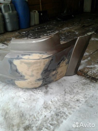 Бампер задний на sorento