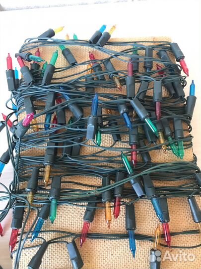 Елочная гирлянда СССР