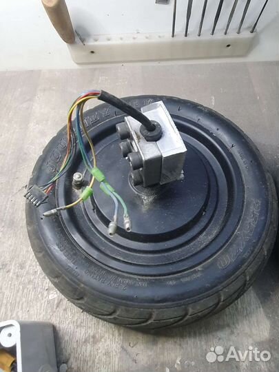 Перепрошитый гироскутер под курок газа