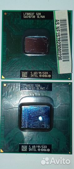 Intel процессоры для ноутбуков