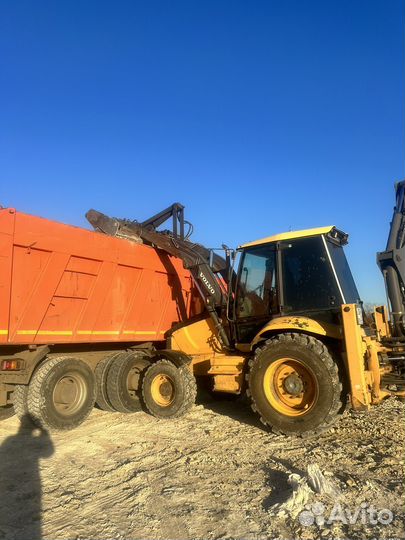 Услуги эксаватора и погрузчика