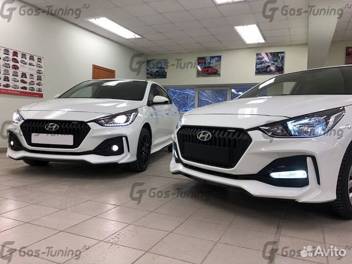 Передний бампер 