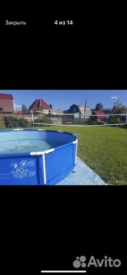 Каркасный бассейн intex 306-76