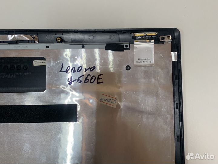Крышка матрицы ноутбука lenovo g560e