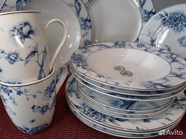 Посуда из фарфора коллекции Bouquet