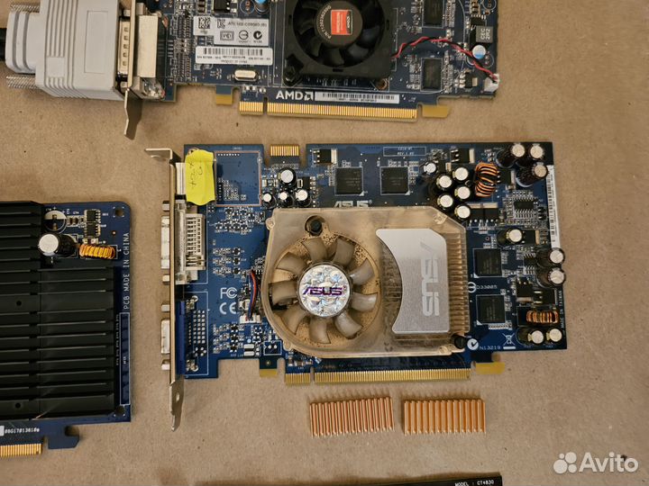 Видеокарта AGP/PCI-E