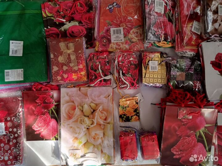 Подарочные пакеты бумажные