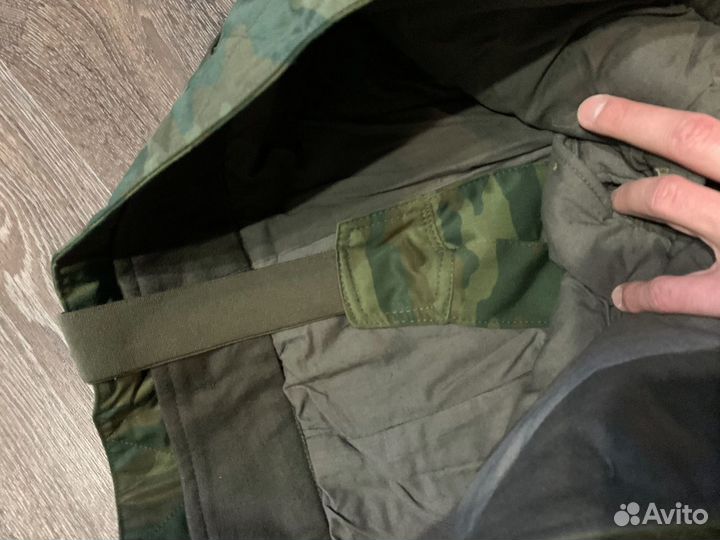 Утепленные штаны военные новые Флора