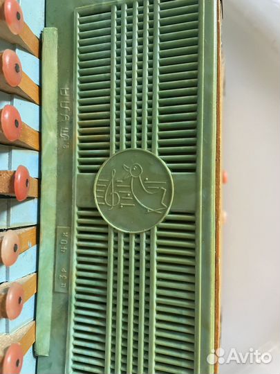 Старинная Игрушка Гармошка СССР тула