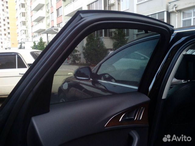 Каркасные шторки Приора х/б - 4 двери