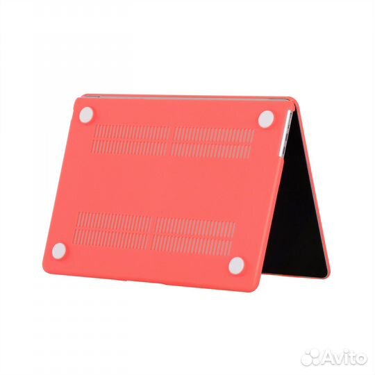 Чехол для MacBook Pro 13 2012-2015 матовый коралл
